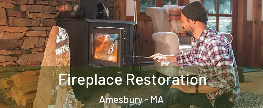  Fireplace Restoration Amesbury - MA