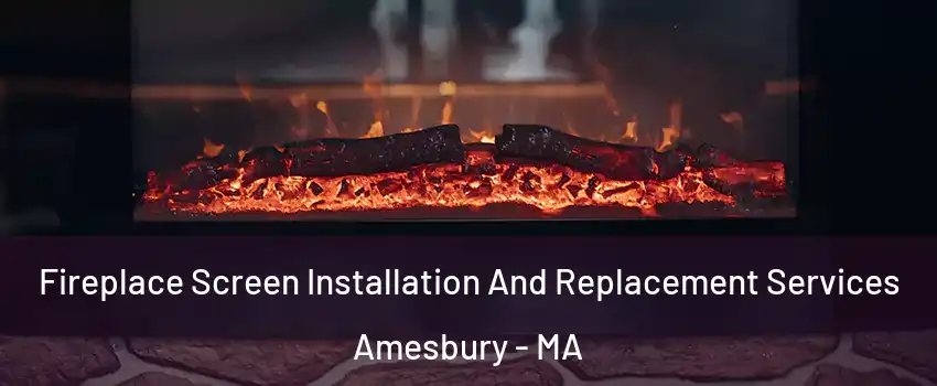  Fireplace Screen Installation And Replacement Services Amesbury - MA