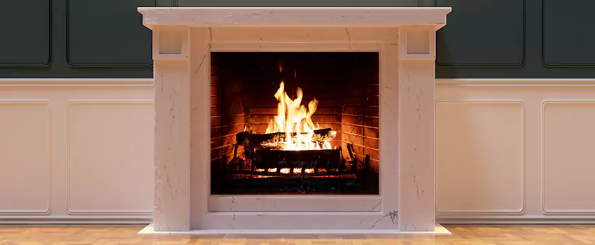Decorative Electric Fireplace Installation in Amesbury, Massachusetts