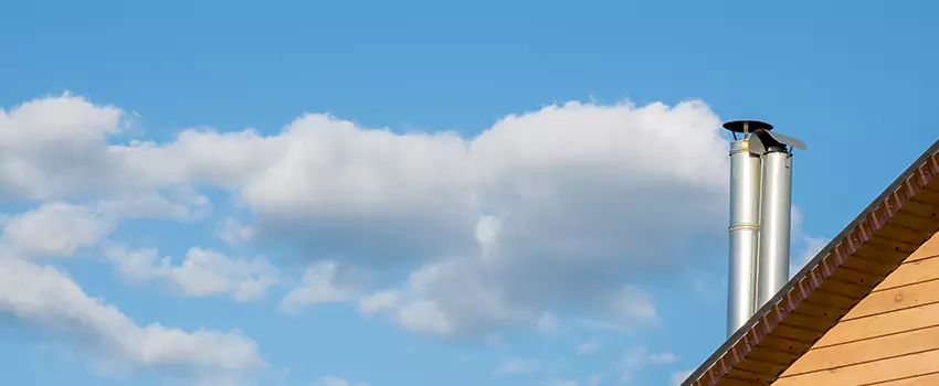 Chimney Metal Flue Installation in Amesbury, Massachusetts