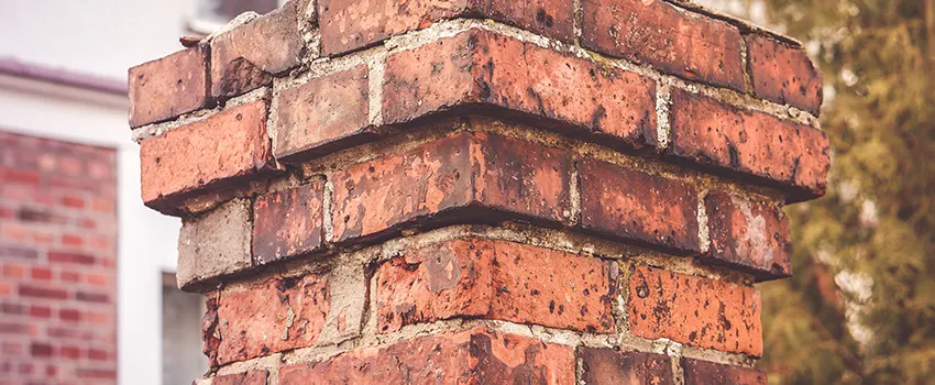 Cracked Chimney Bricks Repair Cost in Amesbury, Massachusetts