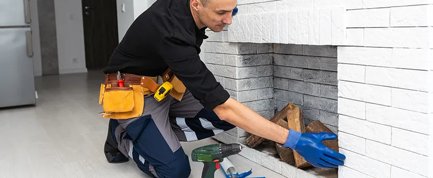 Fireplace Damaged Damper Frame Repair Services in Amesbury, Massachusetts